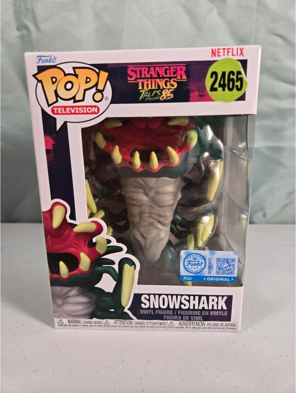 Funko Pop! Stranger Things Tales from the Upside Down Snowshark Target Exclusive